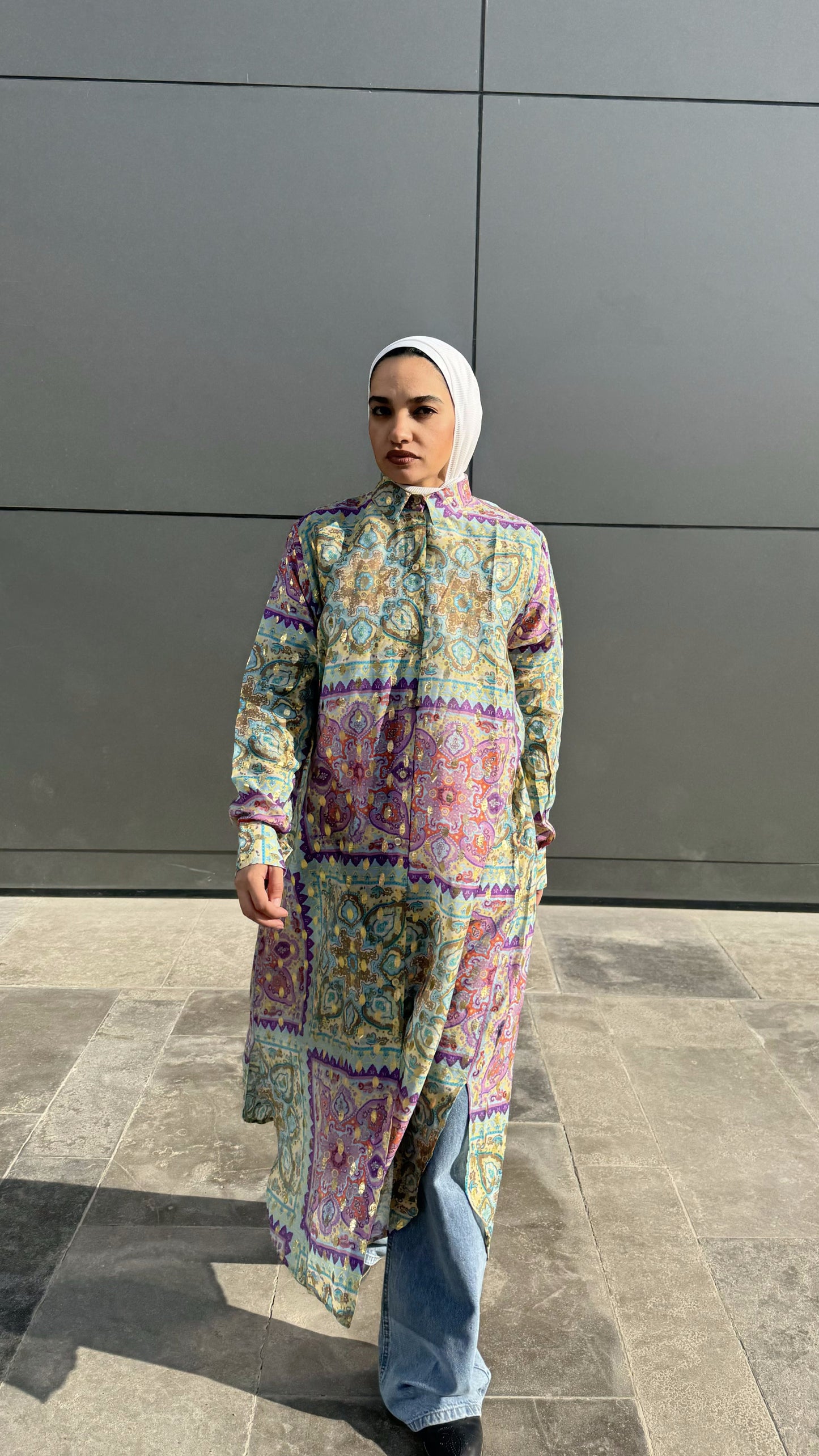 Silk Bloom Shirt