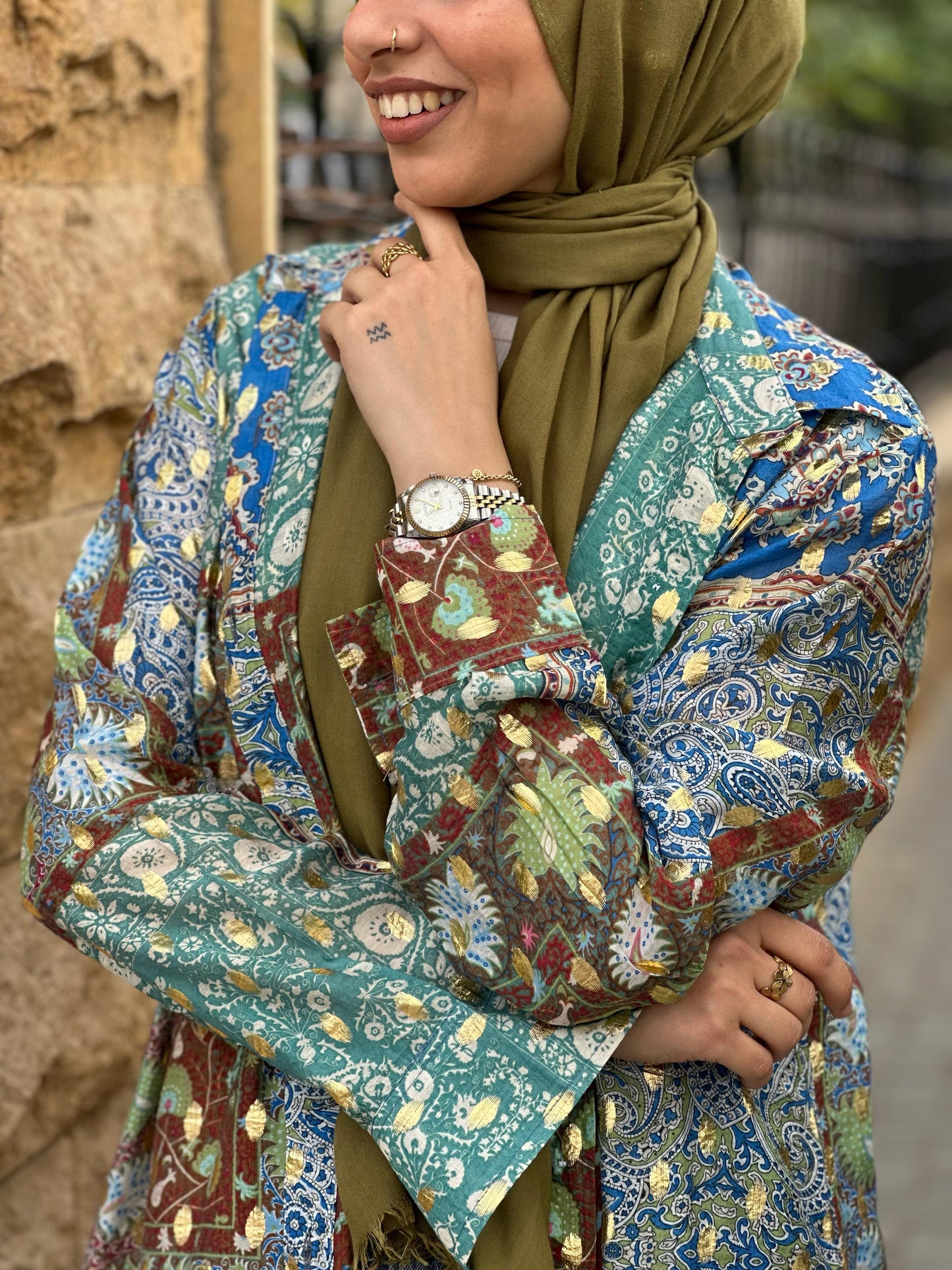 Silk Bloom Shirt