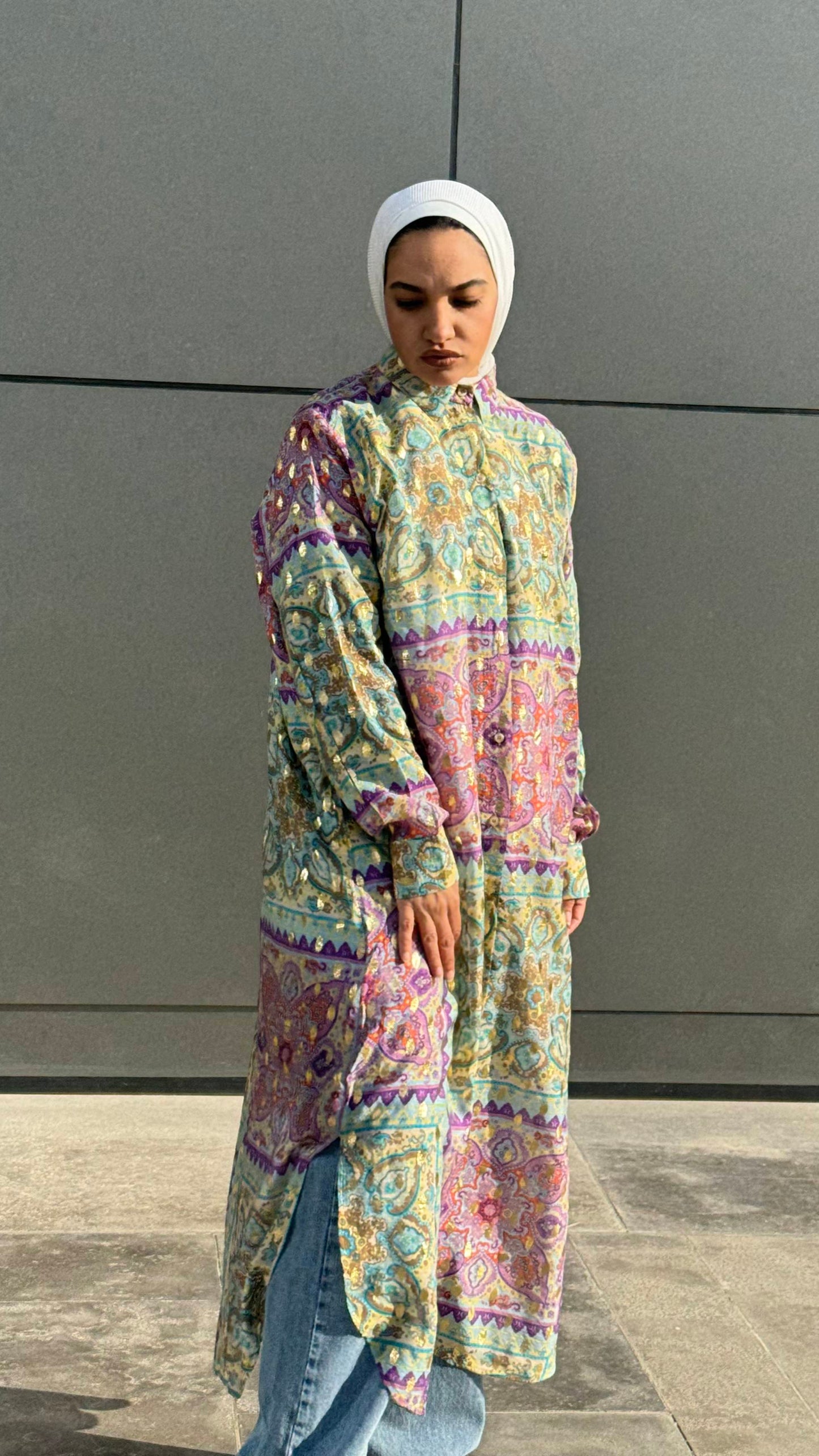 Silk Bloom Shirt