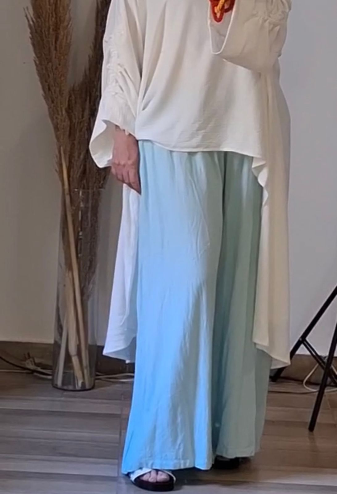 Wide Leg Linen Pants