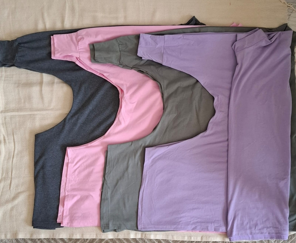 Long sleeve cotton t-shirt