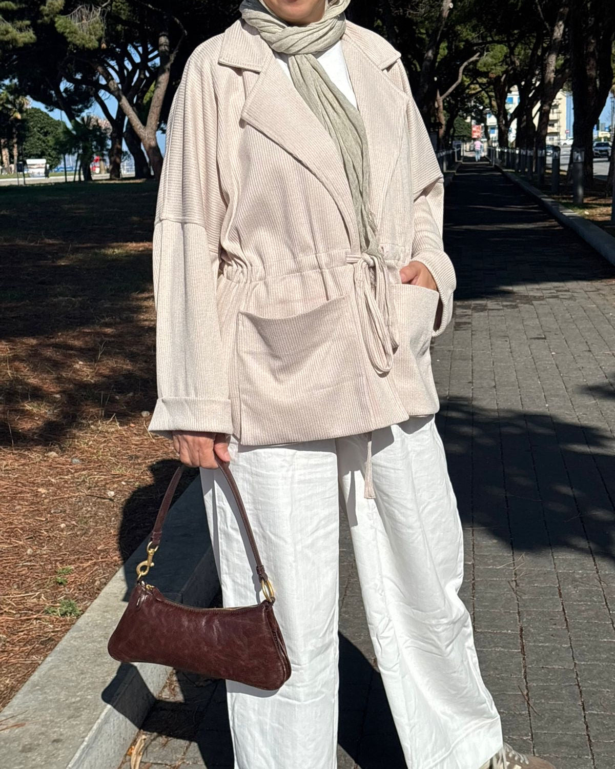 Ribbed Velvet Jacket