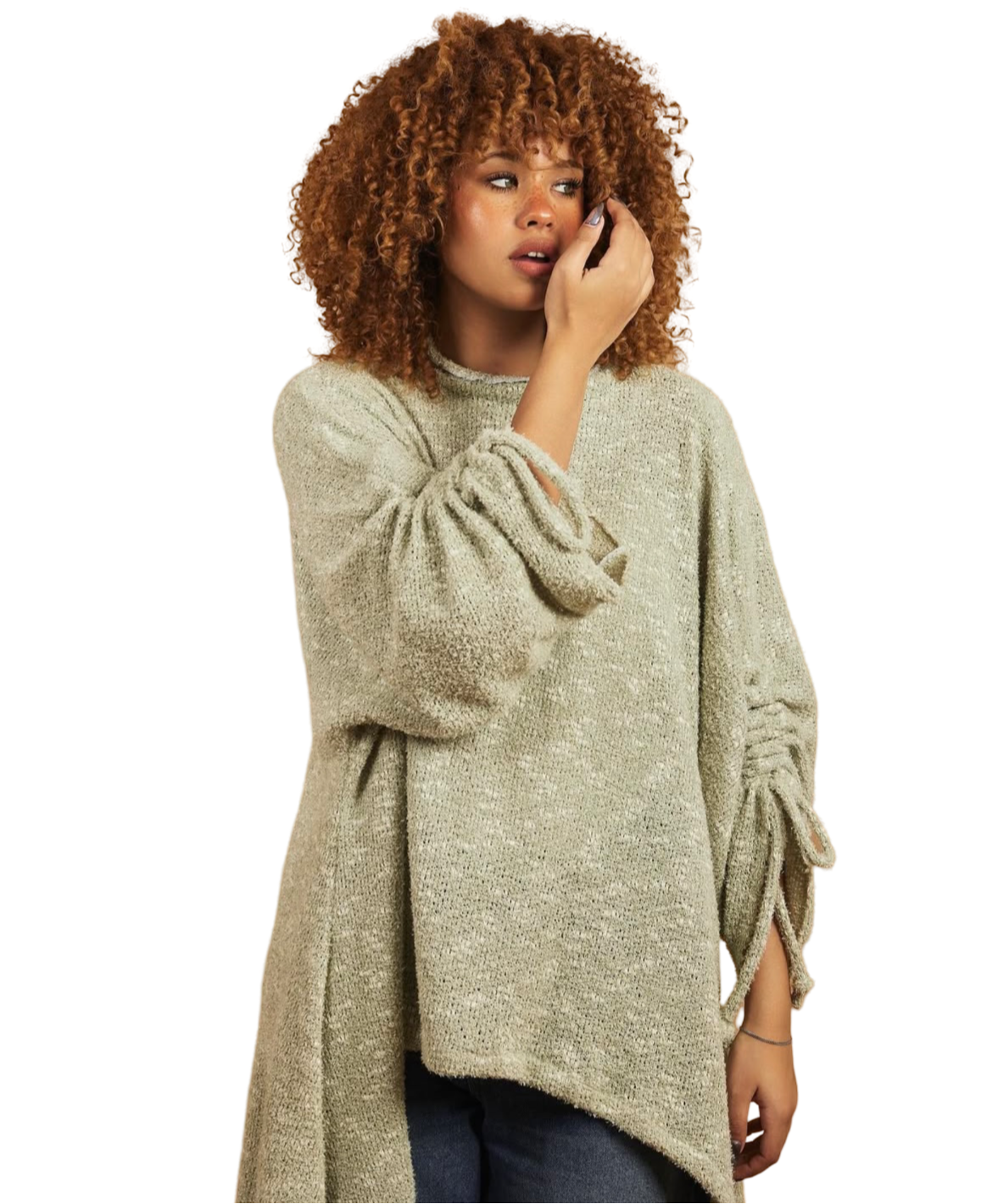 Oversized Knitted Top