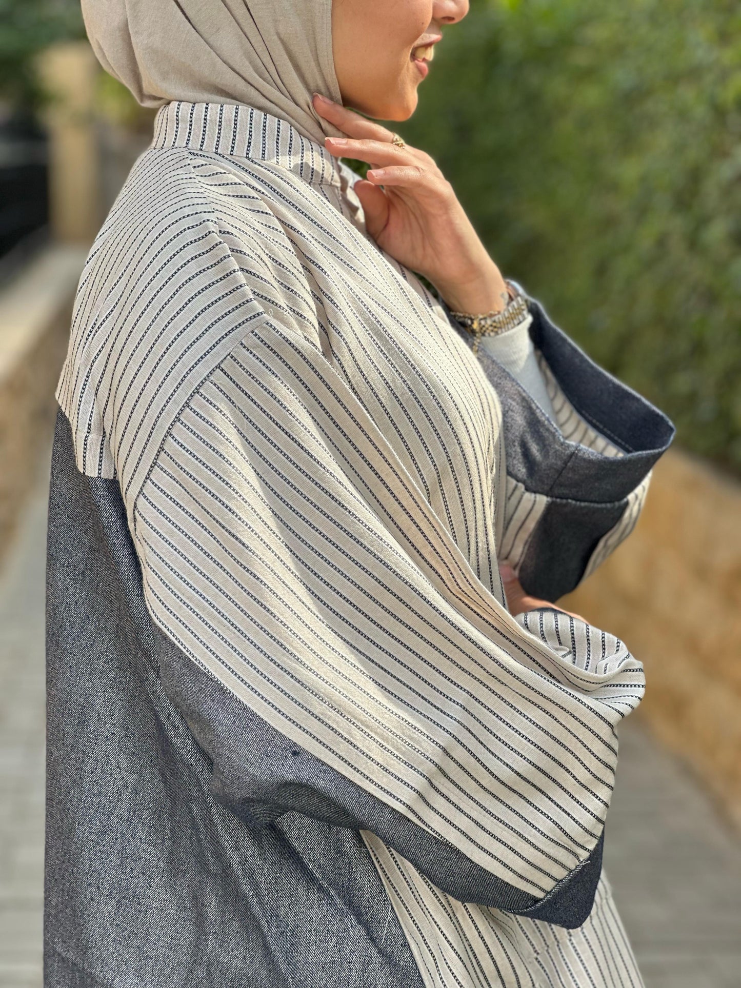 LinenxMetallic Cardigan