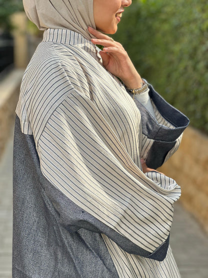 LinenxMetallic Cardigan