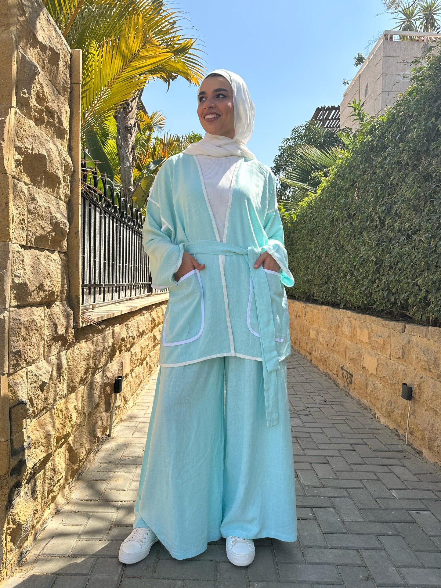 The Linen Outlined Set
