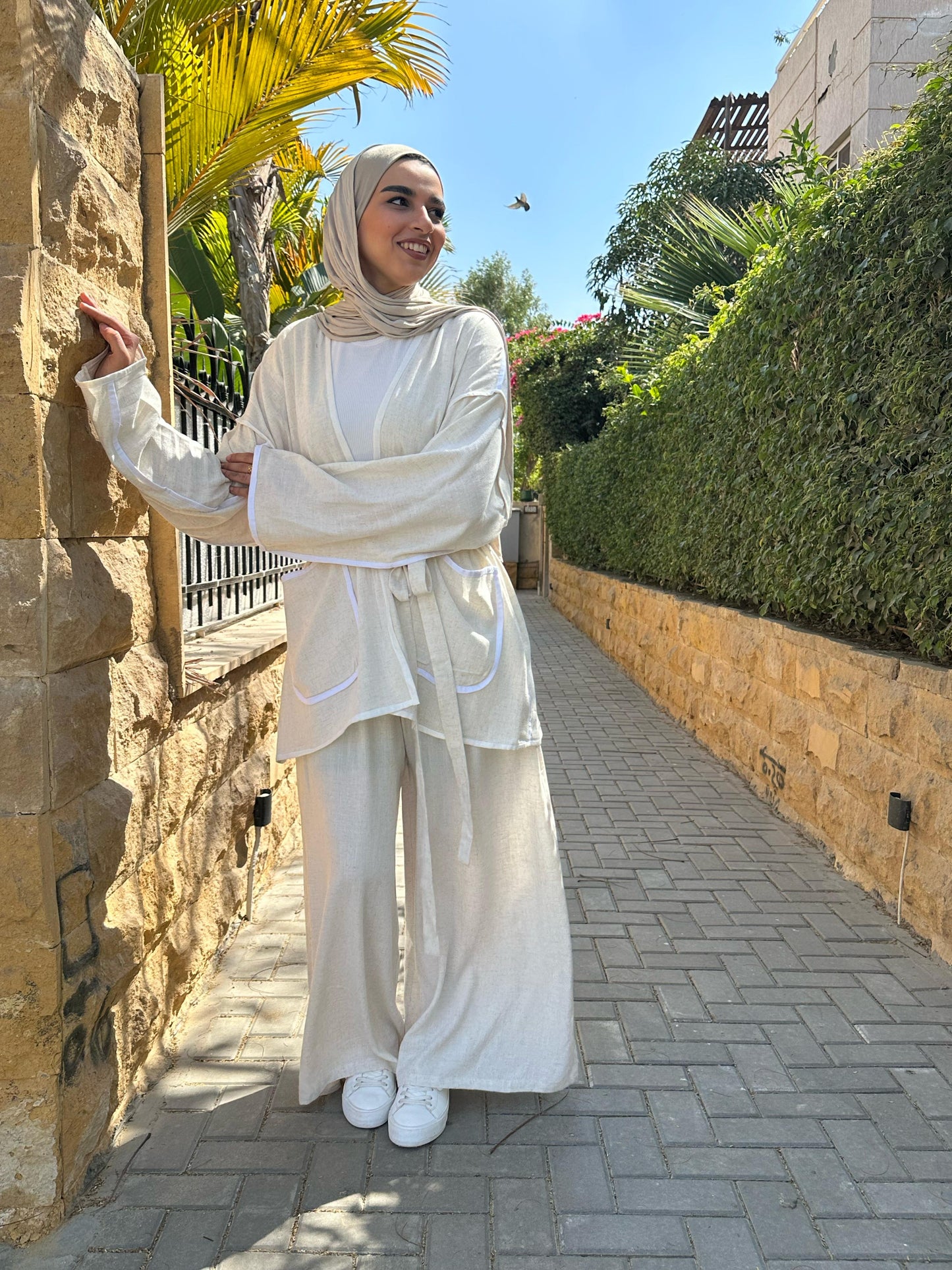 The Linen Outlined Set