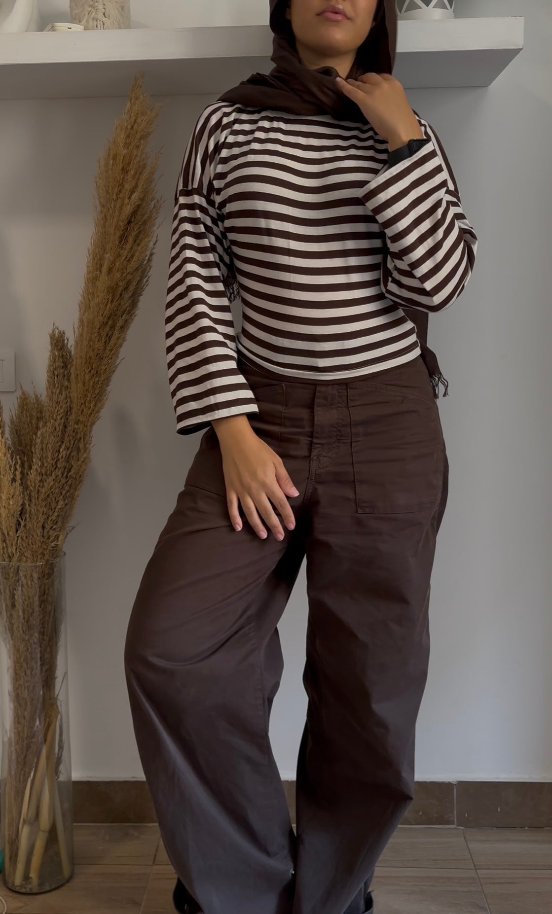 Striped Cotton T-shirt