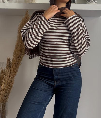 Striped Cotton T-shirt